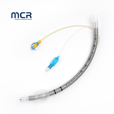 Hot Sale Disposable PU Cuff Reinforced Endotracheal Tube with Suctin Port