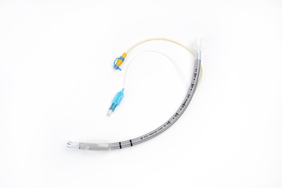 Hot Sale Disposable PU Cuff Reinforced Endotracheal Tube with Suctin Port
