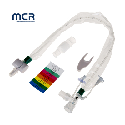 L-Piece Soft Blue Suction Tip Design Zamknięty cewnik/system do ssania 24h dla komfortu pacjenta