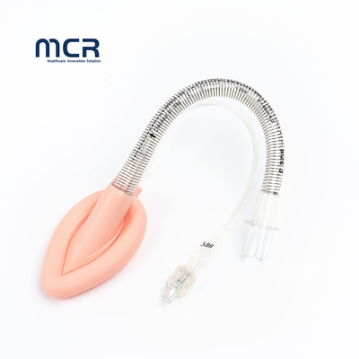 Jednorazowa Anestezja Medyczna Wzmocniona Mankiet Silikonowy Maska Żółciowa Dróg oddechowych Maska Żółciowa PVC China Factory Wholesale