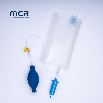 MCR 500/ 1000 ml worek do infuzji ciśnieniowej wykonany z grubej, trwałej struktury poliuretanowej z wskaźnikiem ciśnienia