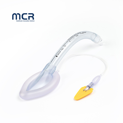 Pojedynkowa maska do gardła z tworzywa sztucznego z PVC MC-08110