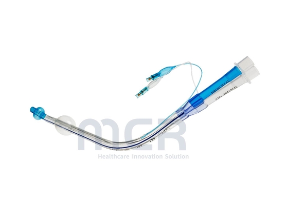 Podwójna rurka endobronchialna z podwójnym mankietem PU / PVC