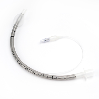 Wzmocniona rurka endotrachealna z PVC z mikrocienką mankietką PU