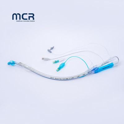 Wideo Wyposażenie szpitalne Wyposażenie medyczne PVC Dwukrotna rurka endotrachealna