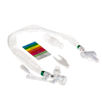 Dobra cena. Podwójne kolczaste łokcie 7Fr System zamknięty PVC Kateter ssania Endotracheal Typ w Internecie